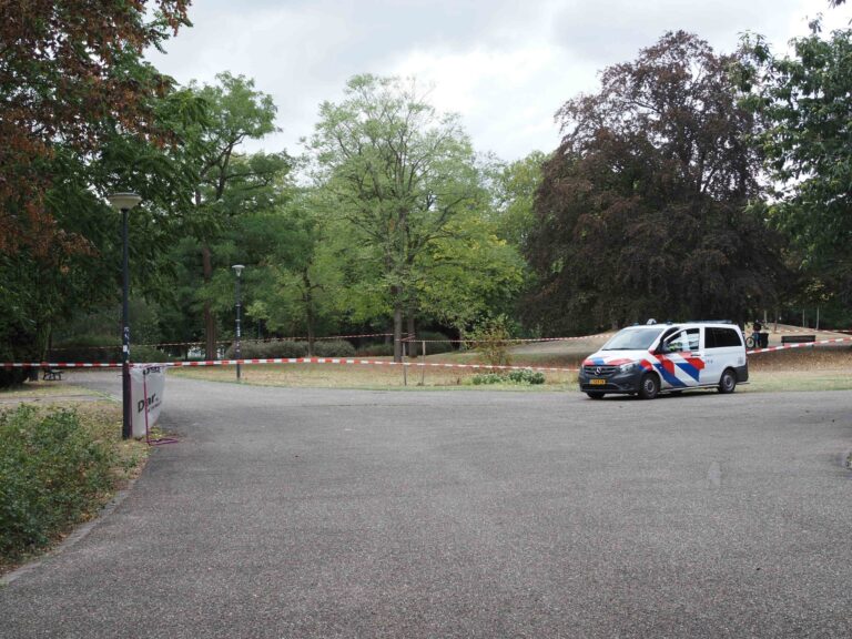 Park afgesloten voor grootschalig politieonderzoek